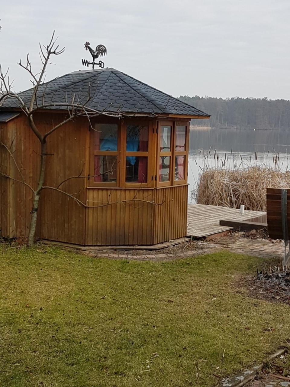 Zeuthen Ferienwohnung Am See, Stadtgrenze Berlin Buitenkant foto
